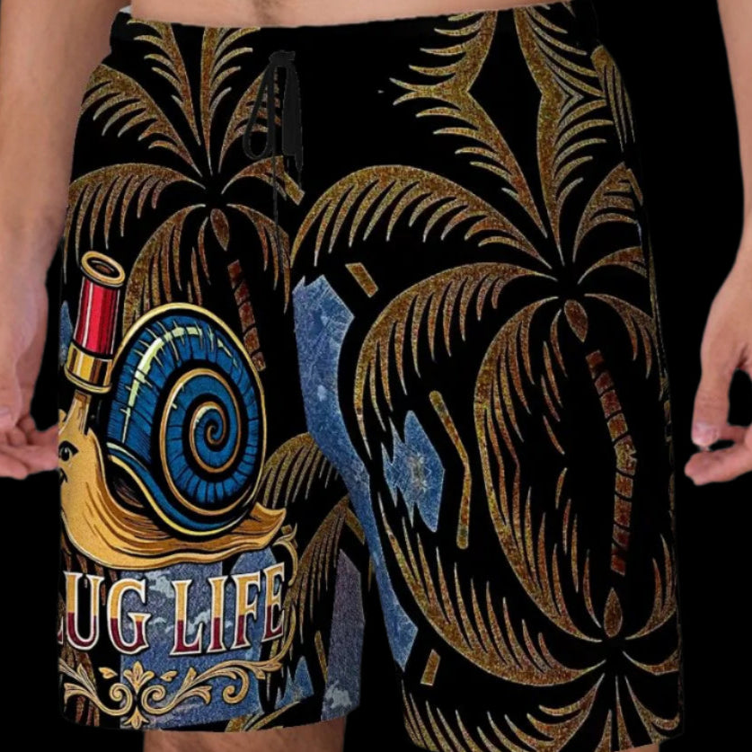 Chiwaii Slug Life Men's Swim Trunk Shorts August 2025