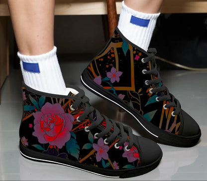 Ladies Chiwaiian Hi-Top Classic Canvas Shoes - 1st Edition