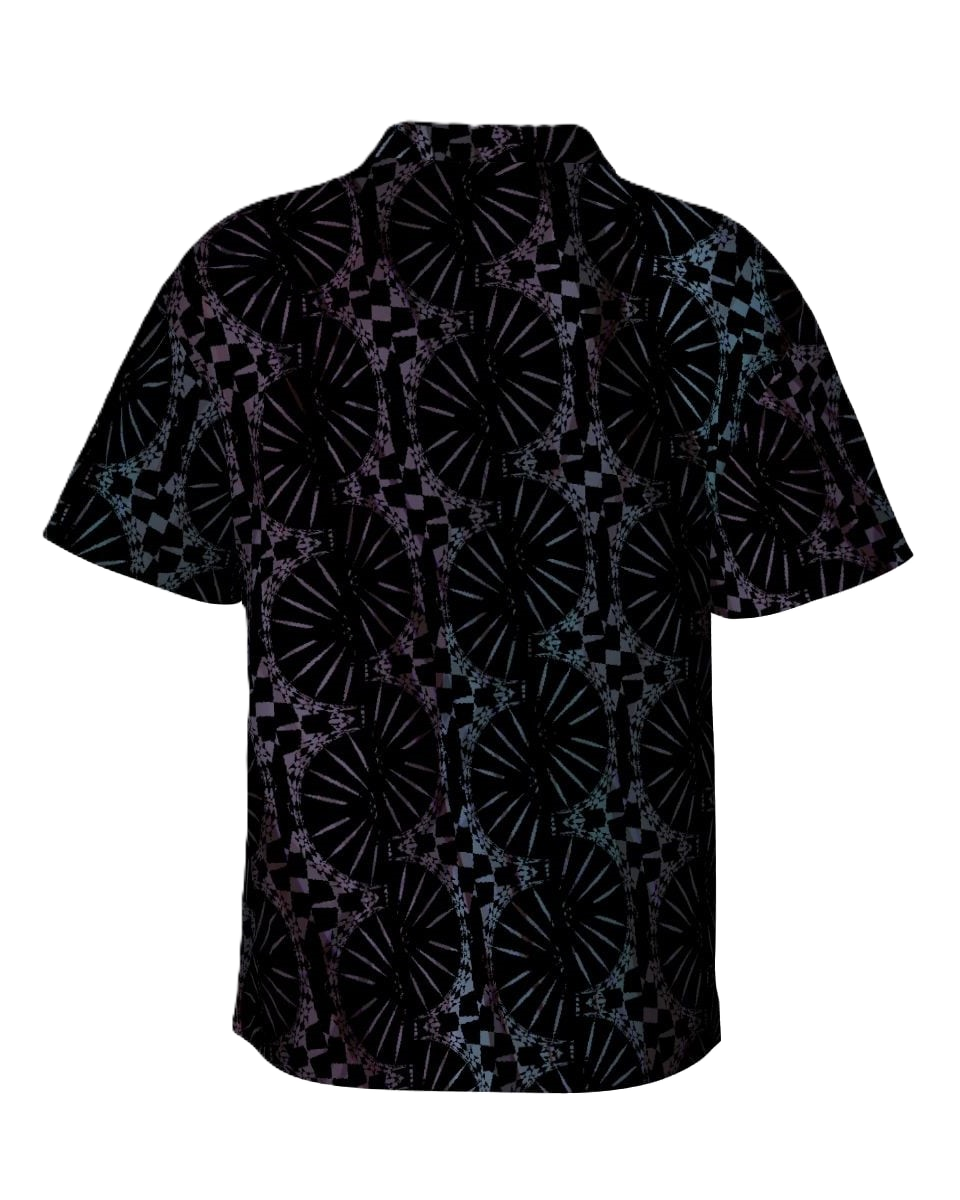 VECTRO PRINTED BUTTON-UP RESORT SHIRT