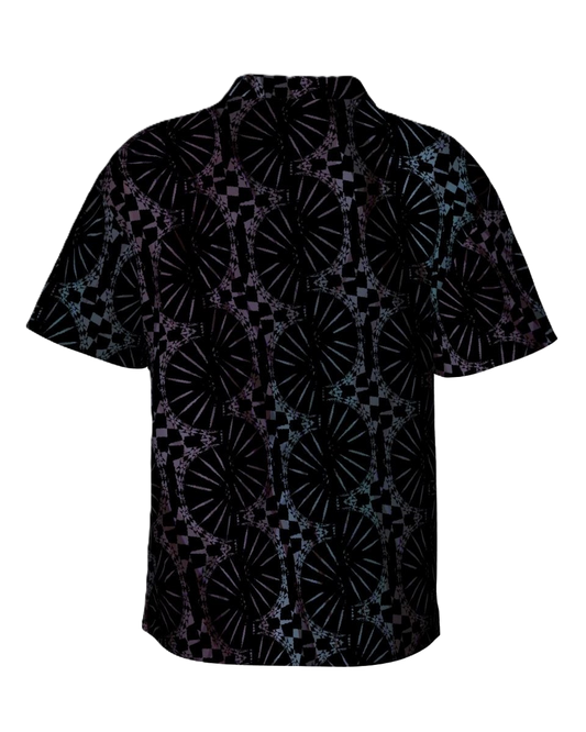 VECTRO PRINTED BUTTON-UP RESORT SHIRT