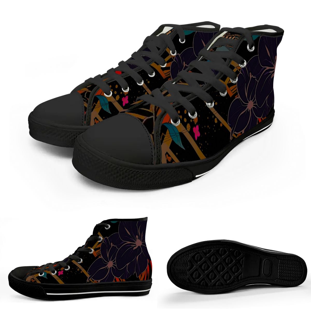 Ladies Chiwaiian Hi-Top Classic Canvas Shoes - 1st Edition