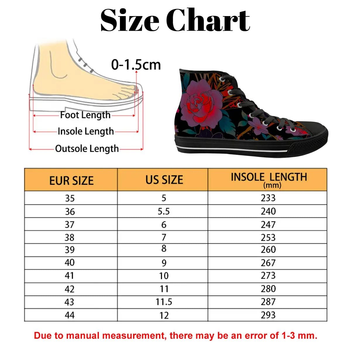 Ladies Chiwaiian Hi-Top Classic Canvas Shoes - 1st Edition