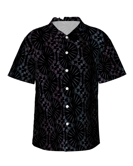 VECTRO PRINTED BUTTON-UP RESORT SHIRT